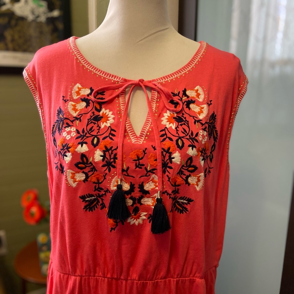 Boden Dark Pink Dress